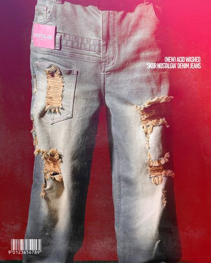 (NEW) 'SK8R nostalgia' denim jeans